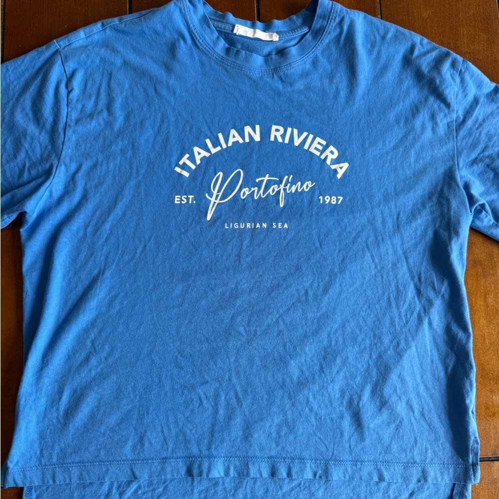 Blue Italian Riviera Men's Shirt